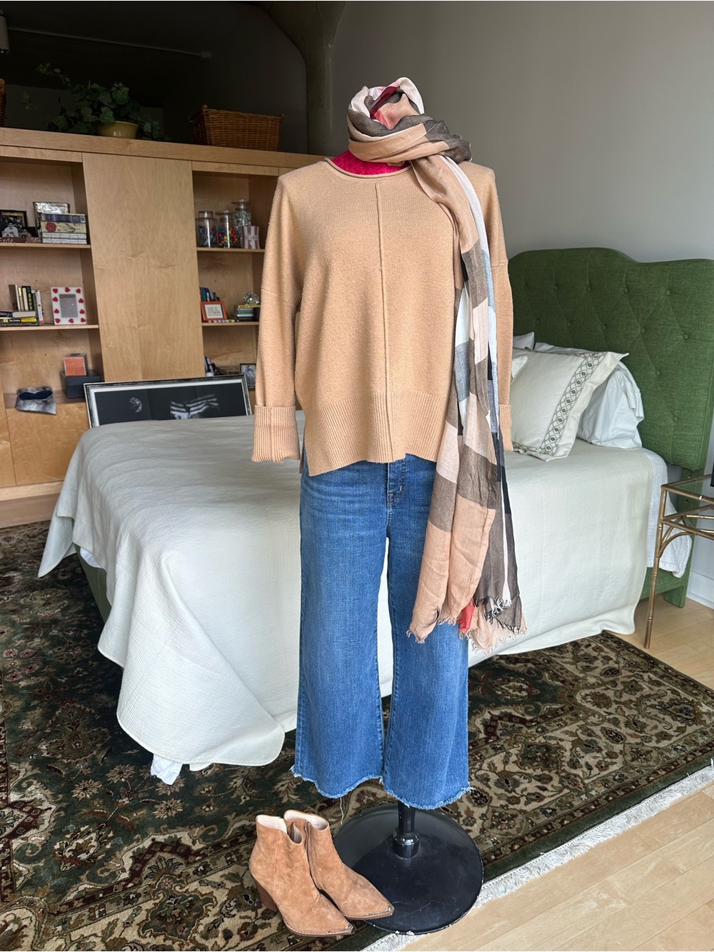 French Connection Camel Sweater
